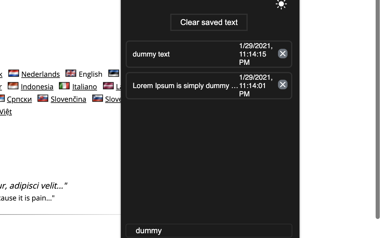 Clipboard History截图1