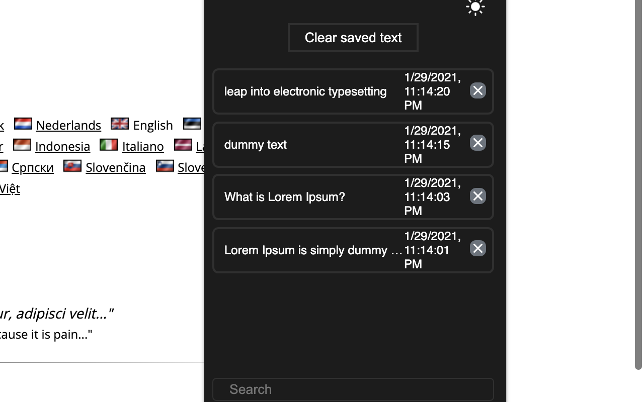 Clipboard History截图4