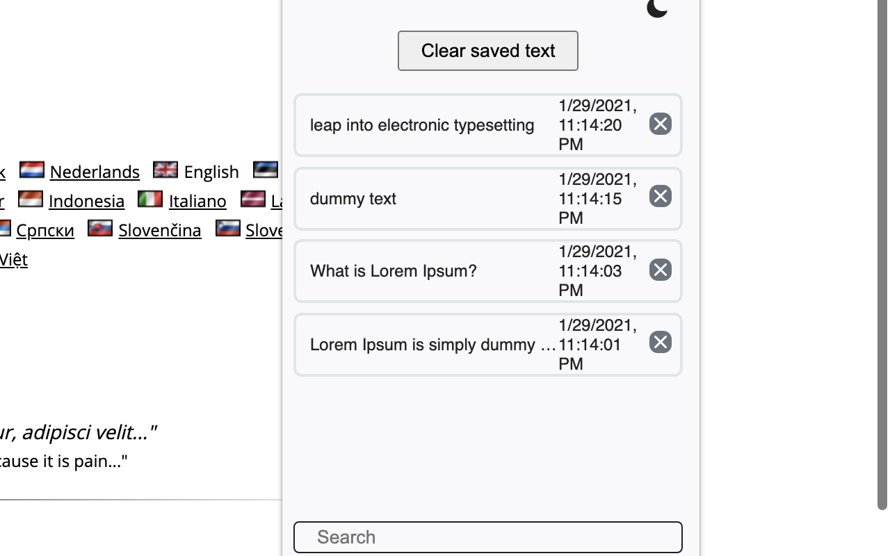 Clipboard History截图5