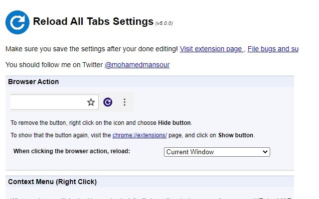 Reload All Tabs截图5