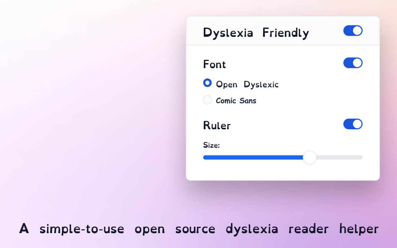 Dyslexia Friendly截图1