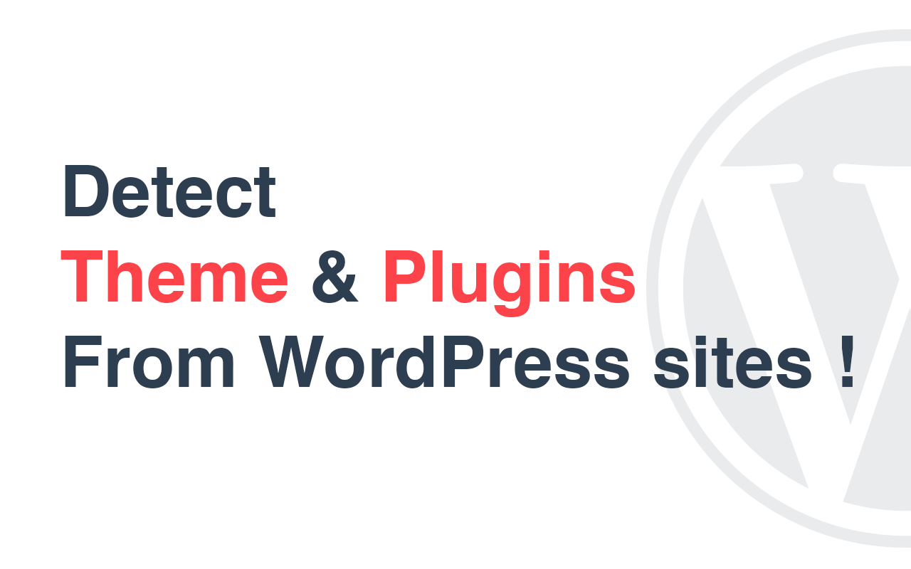 Detect WordPress themes & plugins截图1