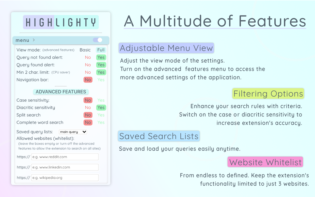 Highlighty: Search, Find, Multi Highlight截图2