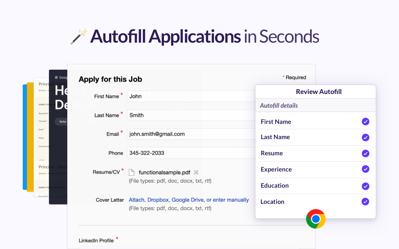 Huntr - Job Search Tracker & Autofill截图4