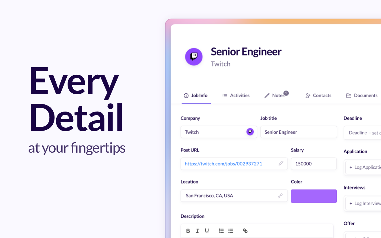 Huntr - Job Search Tracker & Autofill截图5