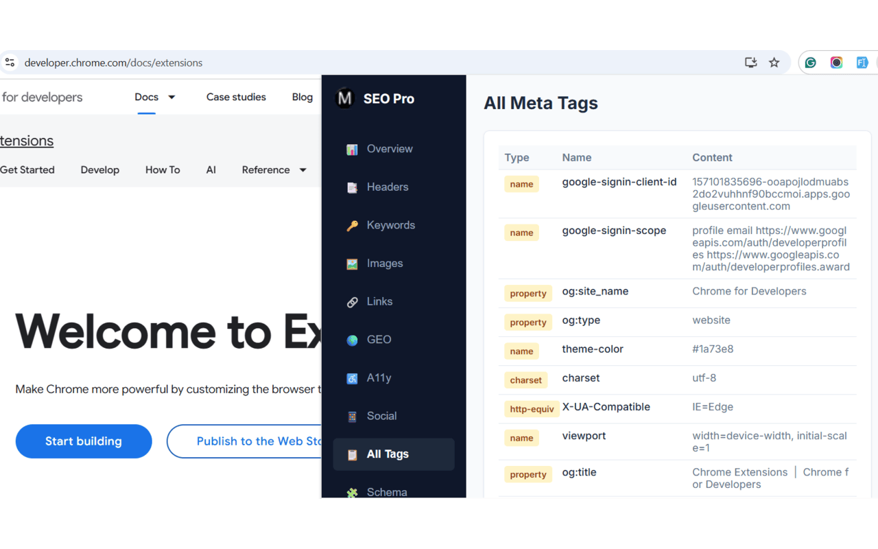 Meta Tags Pro - Advanced SEO & Accessibility截图2
