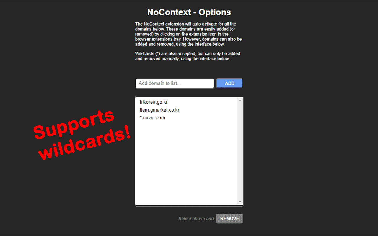 NoContext - Enable Right Click & Select Text截图2