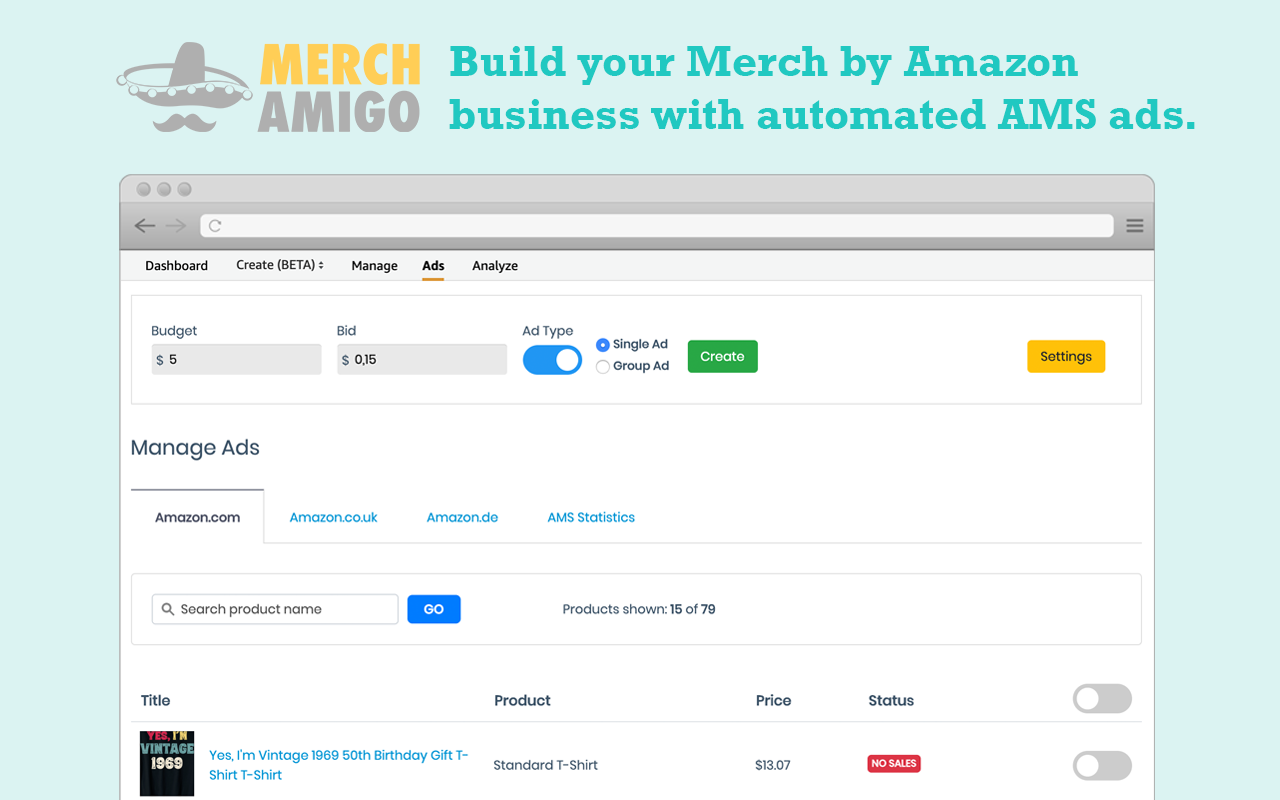 Merch Ad Automator截图2