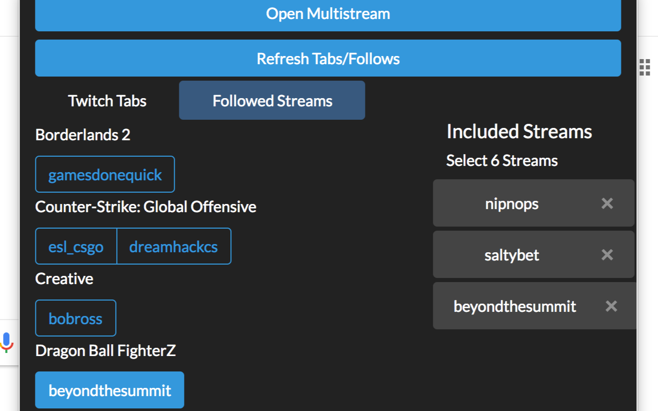 Twitch multistream截图2