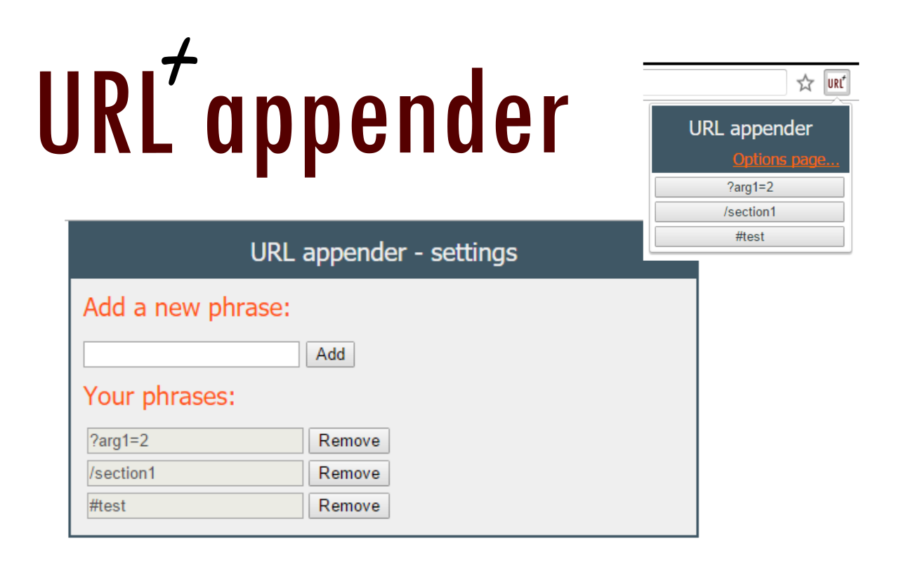 URL phrases appender截图1