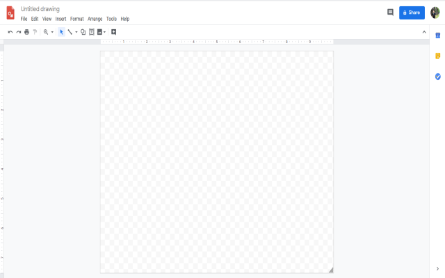 1单击Google Draw截图1