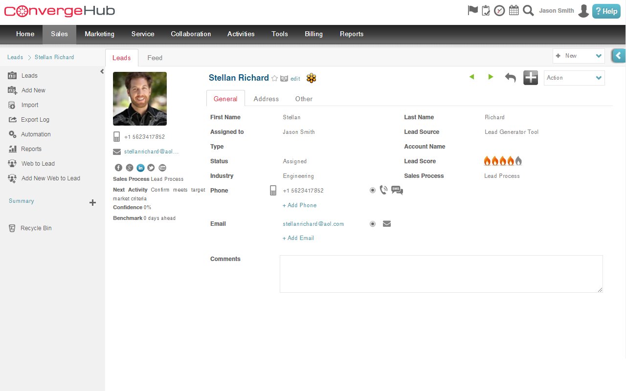 ConvergeHub Lead Generator截图2