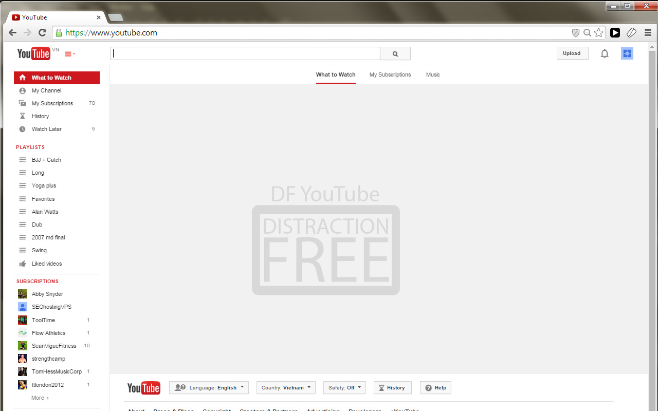 DF Tube (Distraction Free for YouTube™)截图1