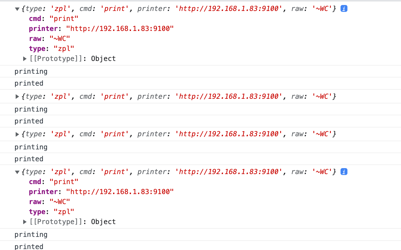 ZPL printer / JS provider截图1