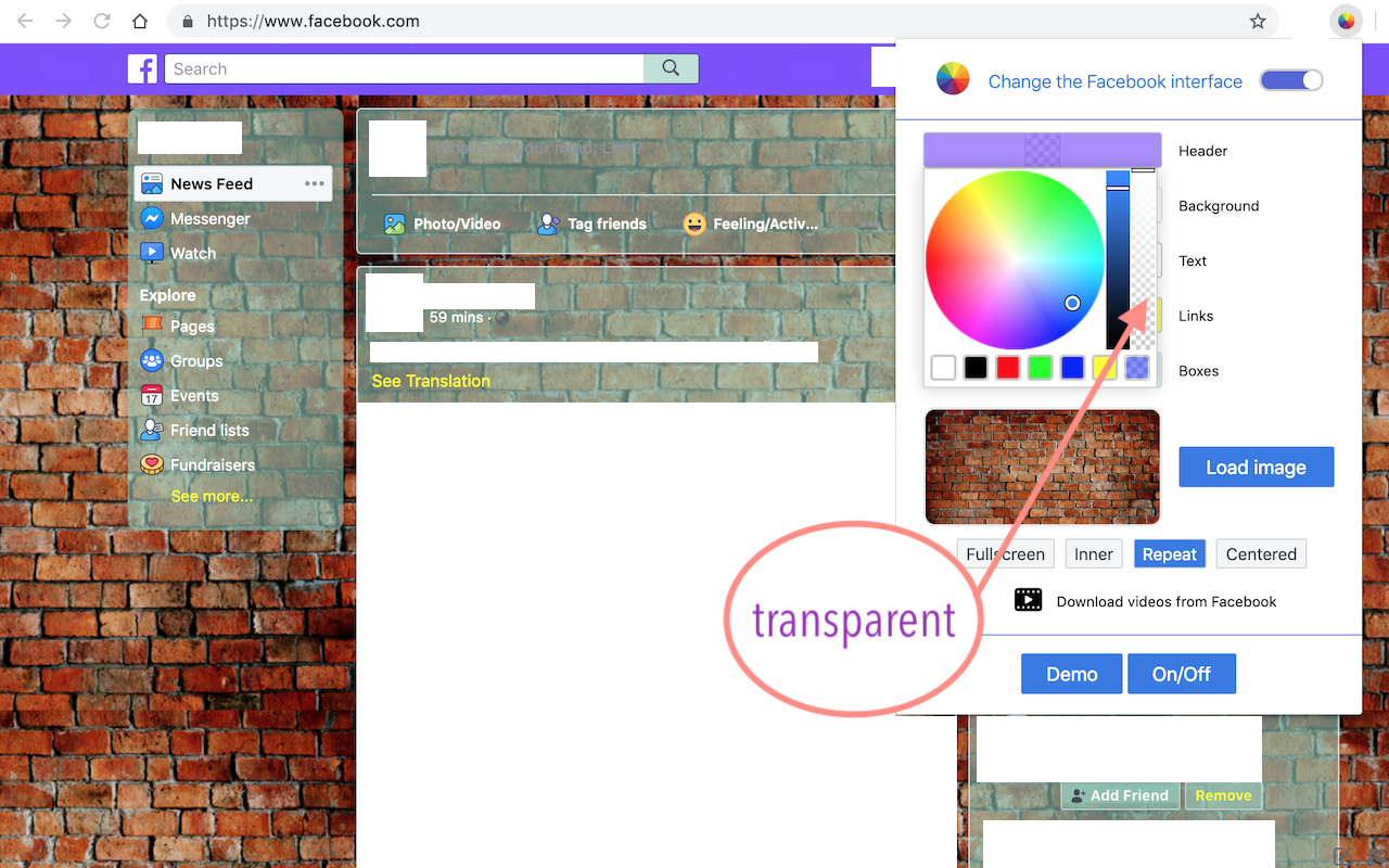 Customize Facebook Style截图1