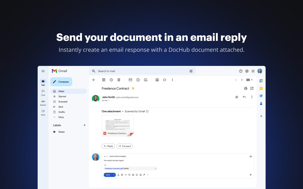 DocHub - Sign PDF from Gmail截图2