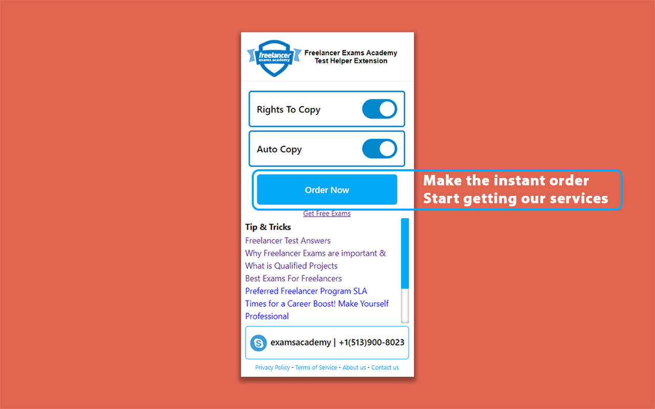Freelancer Exams Academy - Test Helper截图1