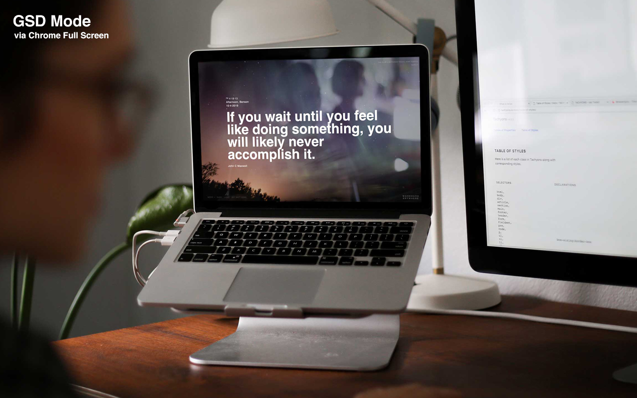 WHA Quotes & Clock New Tab截图2