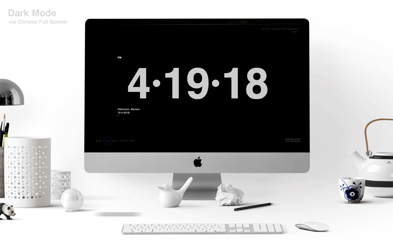 WHA Quotes & Clock New Tab截图3
