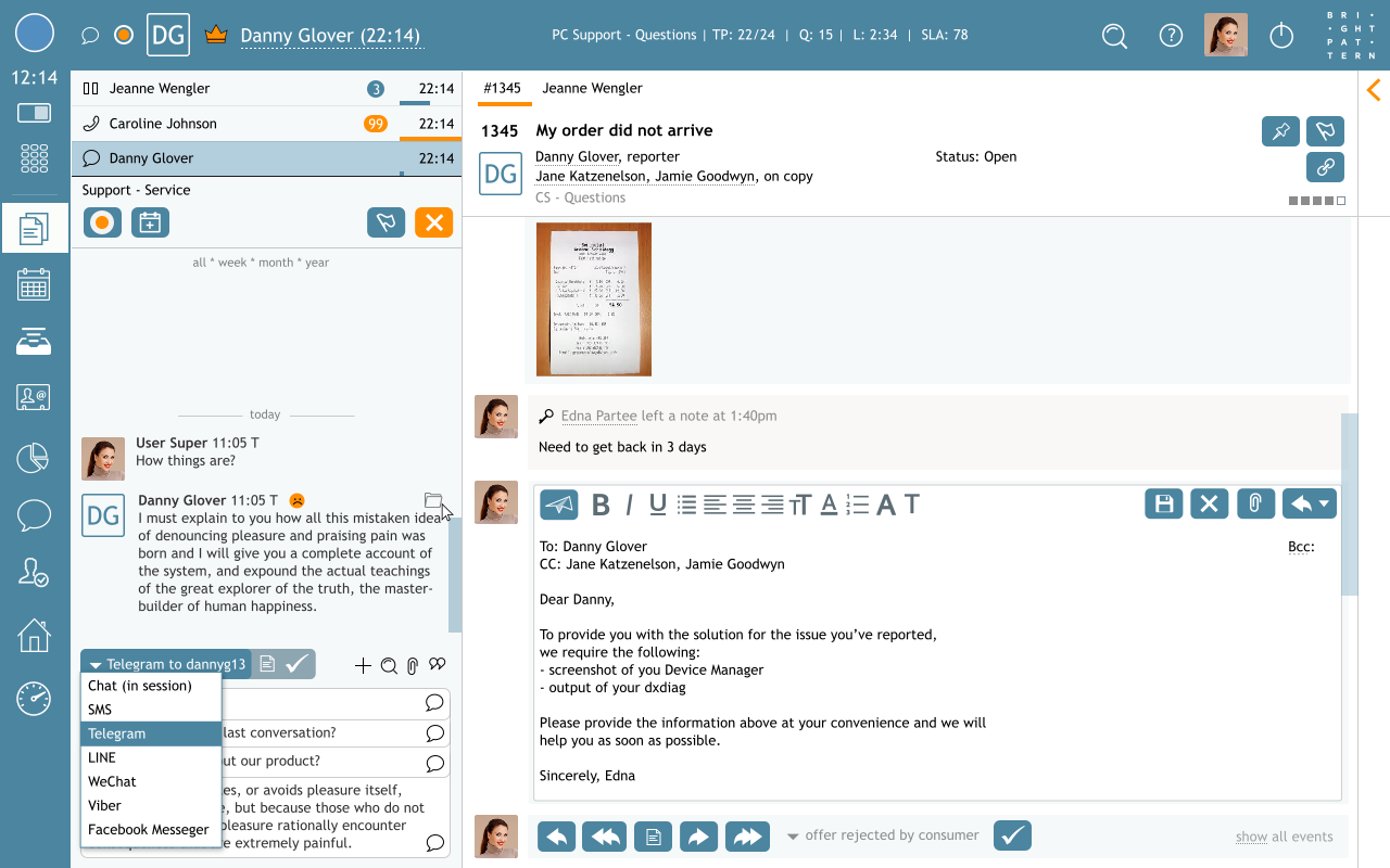 Agent Desktop Chrome Extension截图1