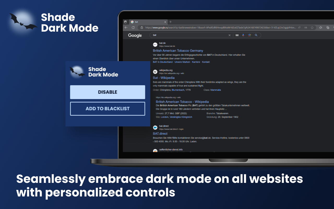 Shade Dark Mode截图1