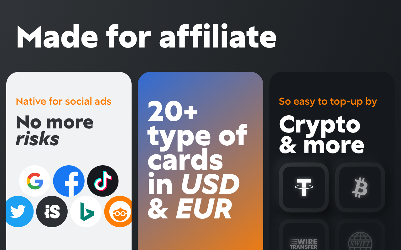 Crypto-Cardholder by PST.NET | Virtual cards截图1
