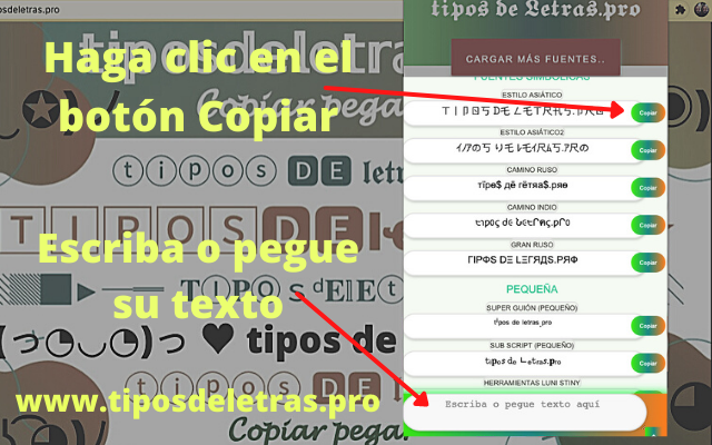 Tipos De Letras bonitas diferentes Fuentes截图1