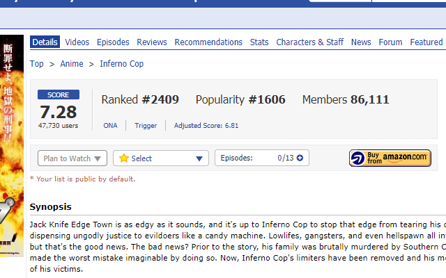 Mal Adjusted Score截图2