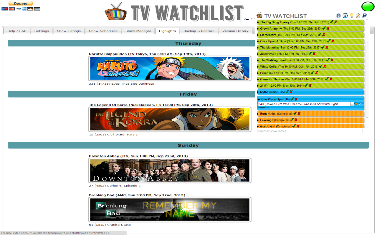 TV WatchList截图1