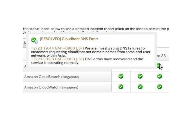 AWS Dashboard timezone converter.截图1