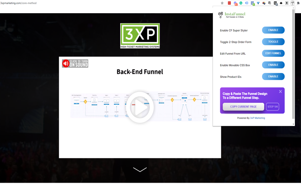 InstaFunnel Clickfunnels Cloner截图1