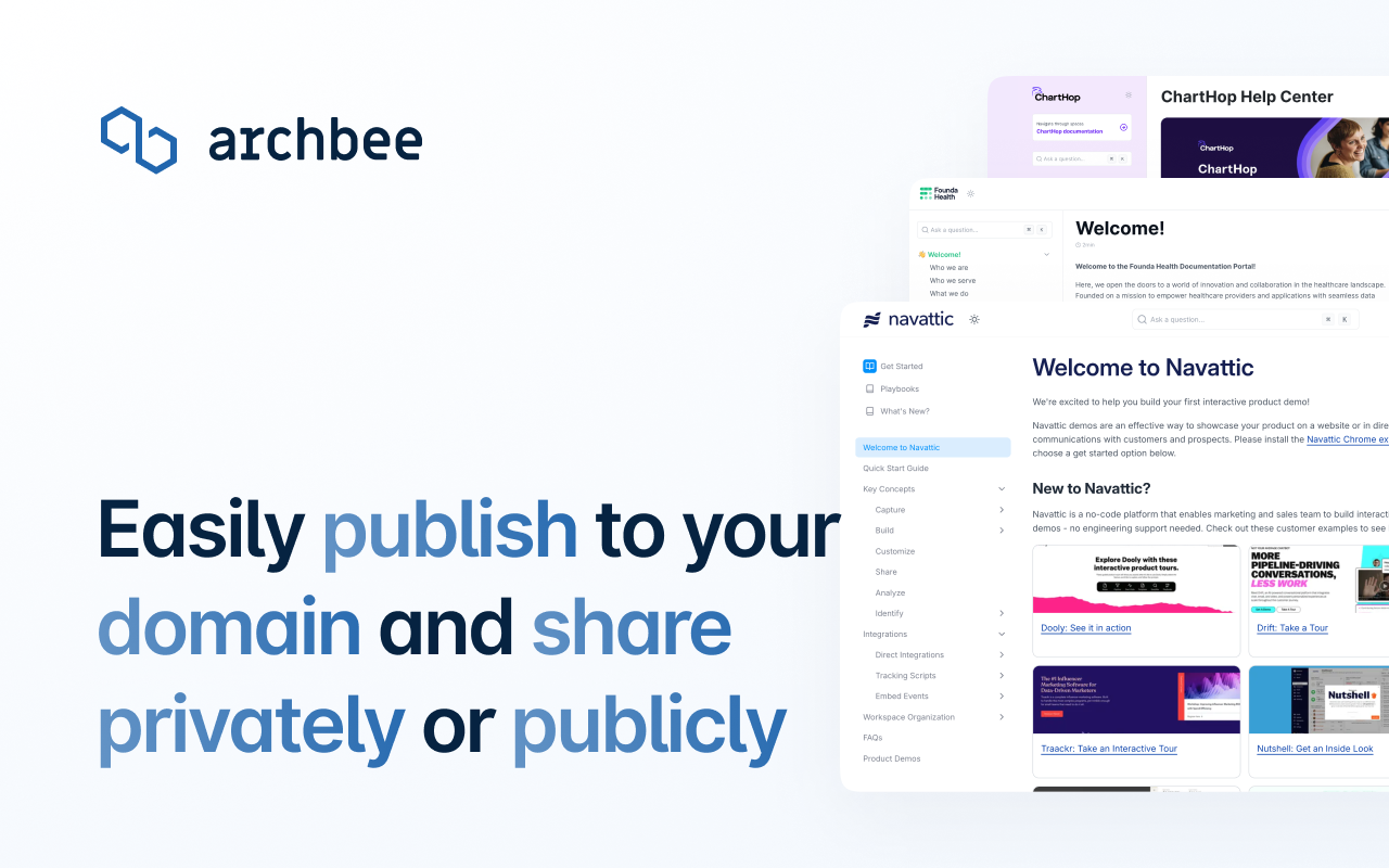 Archbee: Create Step-by-Step Guides or Import Markdown截图1