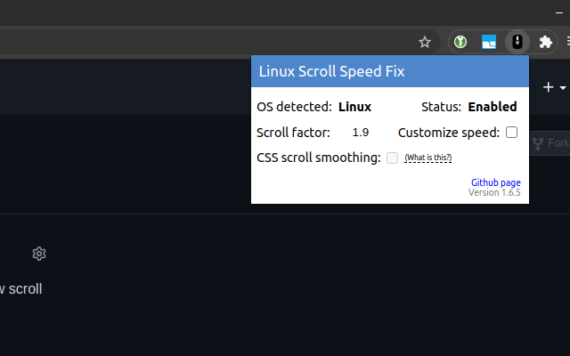 Linux Scroll Speed Fix截图1