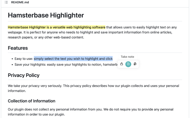 Hamsterbase Highlighter截图1