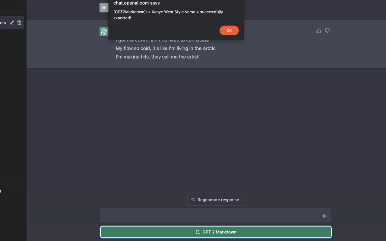 GPT2Markdown截图3