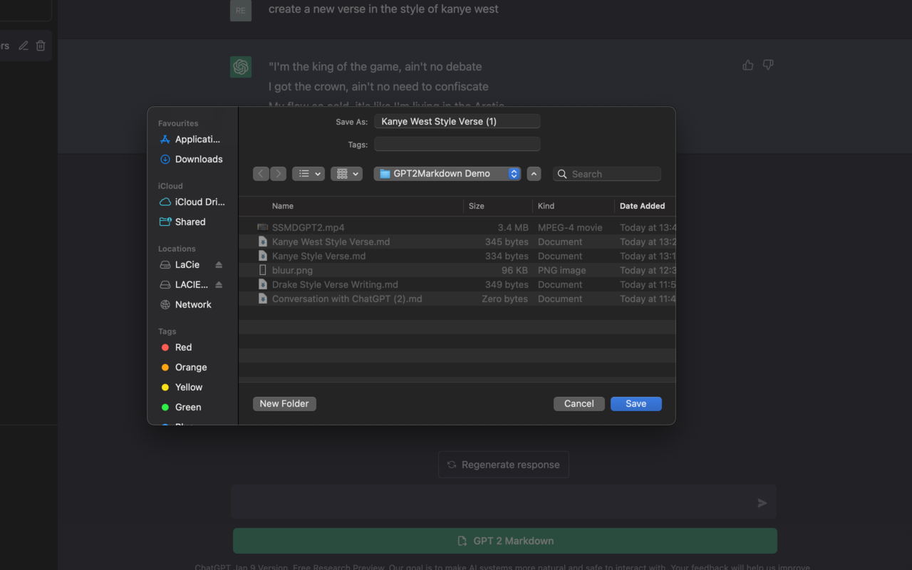 GPT2Markdown截图4