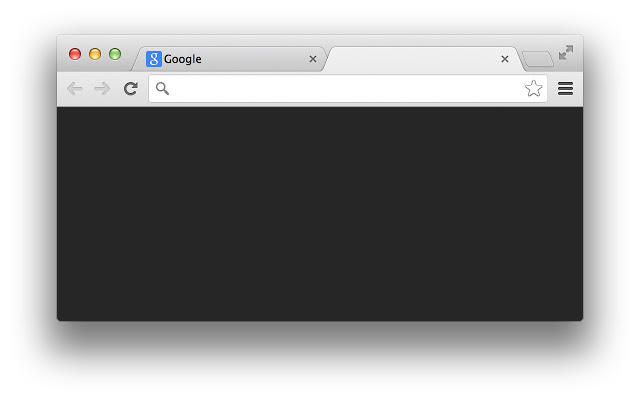 New Tab Page - Empty And Grey截图1