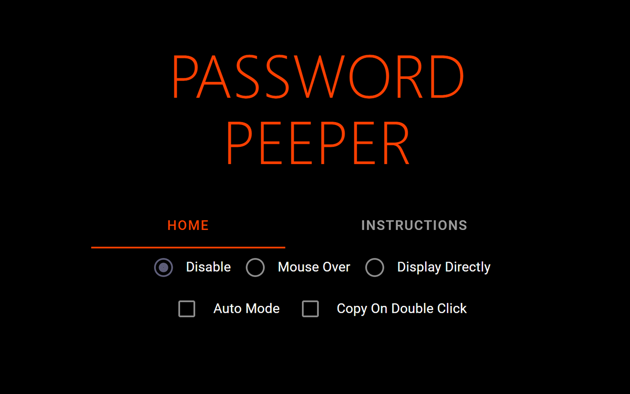 Password Peeper截图1