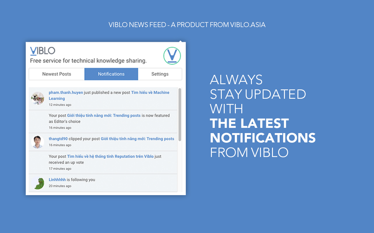 Viblo's News Feed截图3