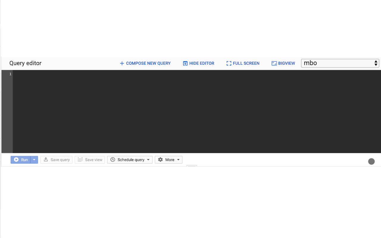 BigView for BigQuery截图1