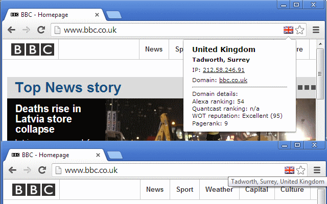 IP Domain Country Flag截图1