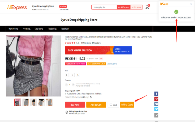 DSers - AliExpress.com Product Importer截图4
