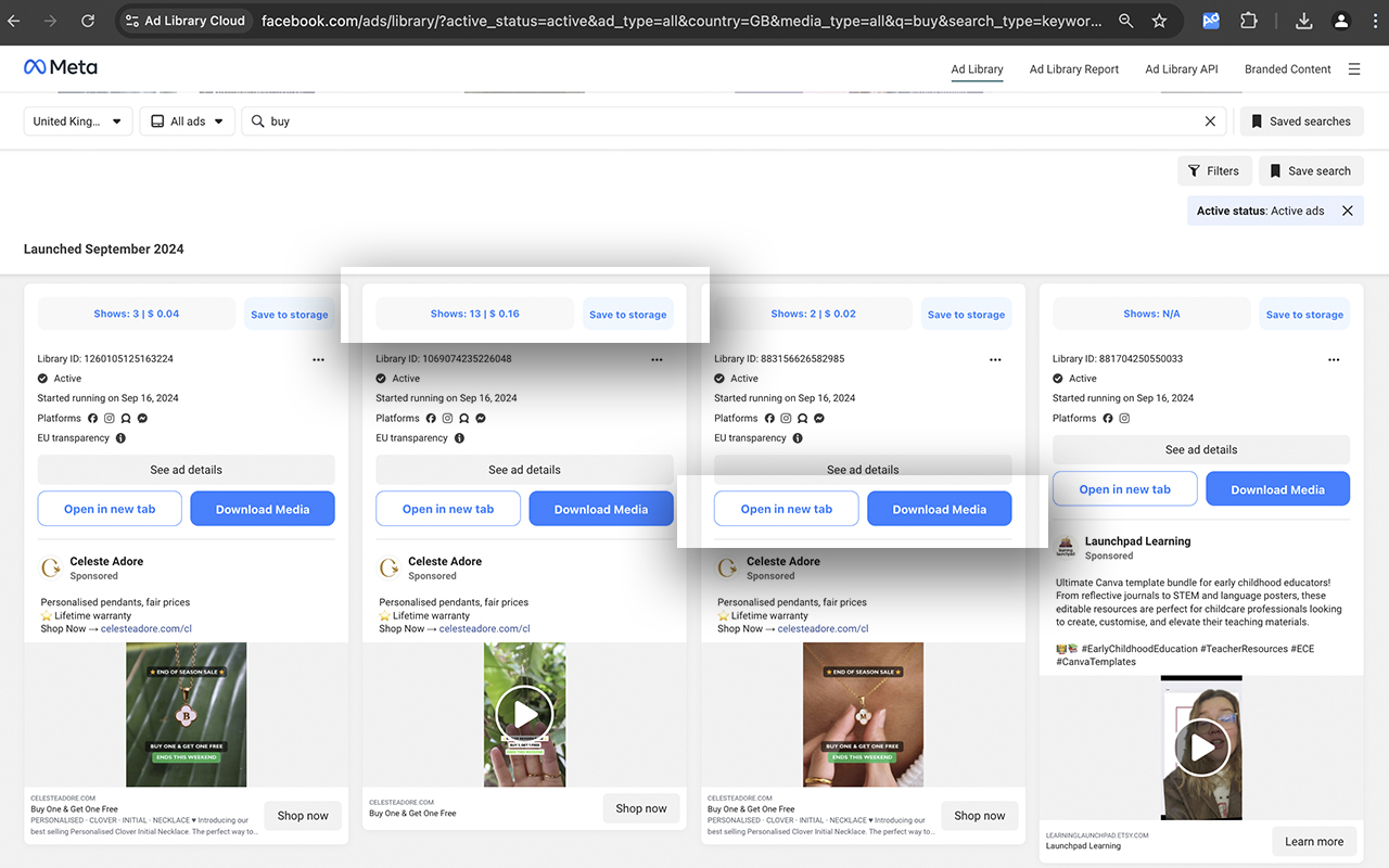 Ad Library Cloud截图4