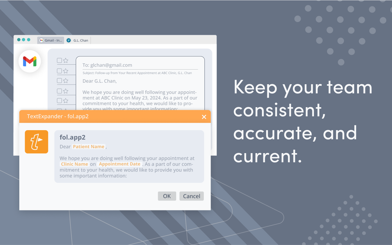 TextExpander: Keyboard Shortcuts & Templates截图1