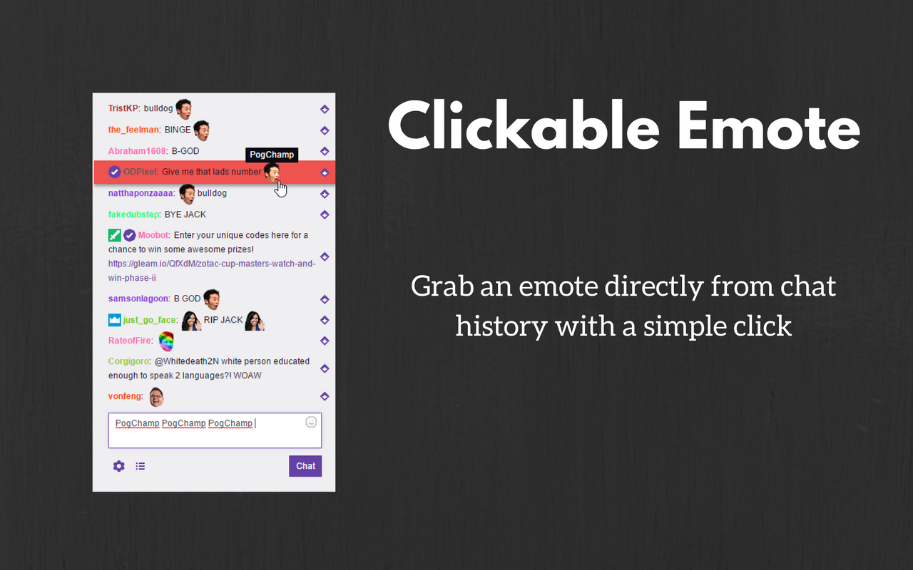 Spammerino - Twitch Chat Enhancement截图4