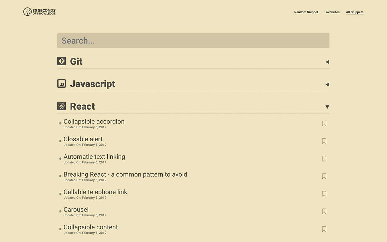 30 Seconds of Knowledge截图1
