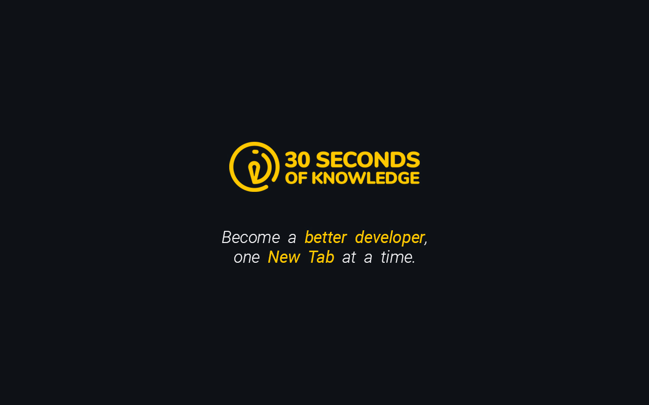 30 Seconds of Knowledge截图3