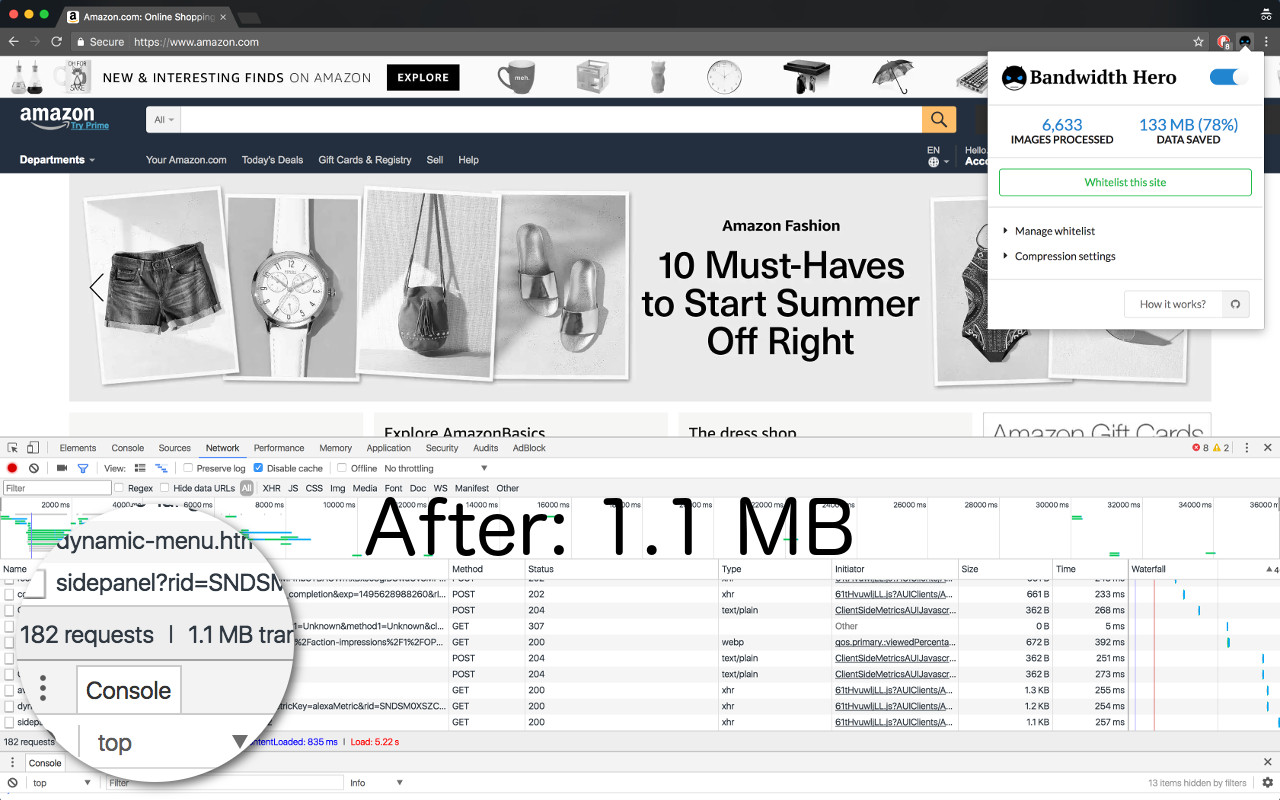 Bandwidth Hero - Live Image Compression截图1