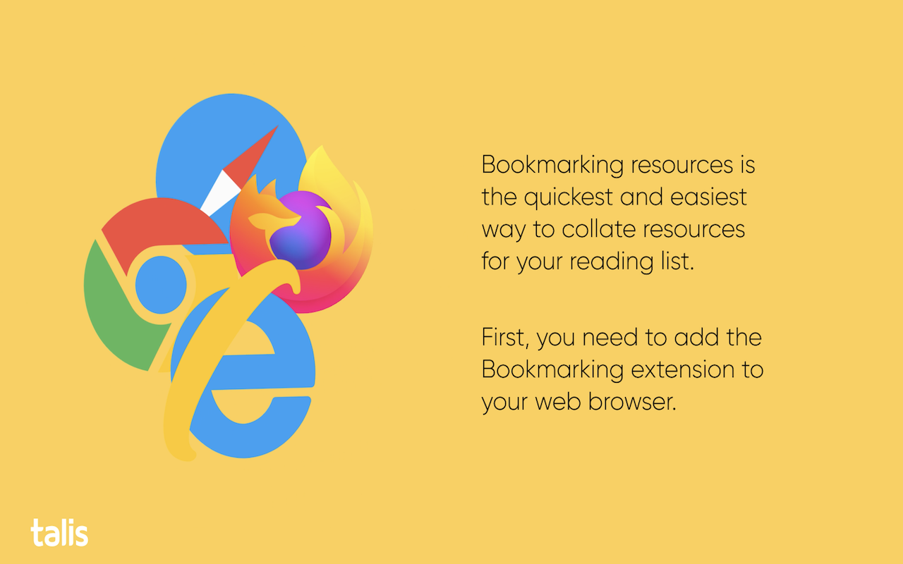 Talis Aspire Reading Lists Bookmarking截图3