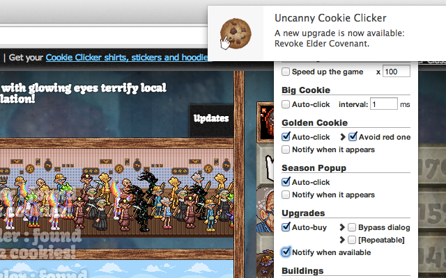 Uncanny Cookie Clicker截图1